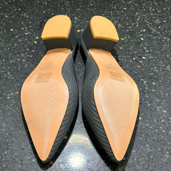 Tijn Helka Pointed Toe Mules | Grey - Picture 6 of 6